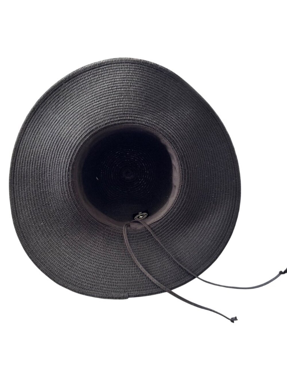 Wallaroo Women’s Aria Floppy Wide Brim Black Packable Sun Hat UPF 50+ Travel NEW - Picture 5 of 13